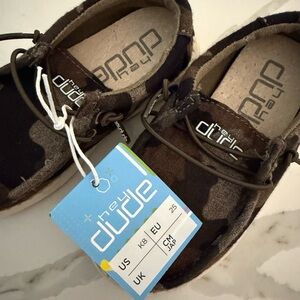 Hey Dude Kids' Camo Shoes -brand new!